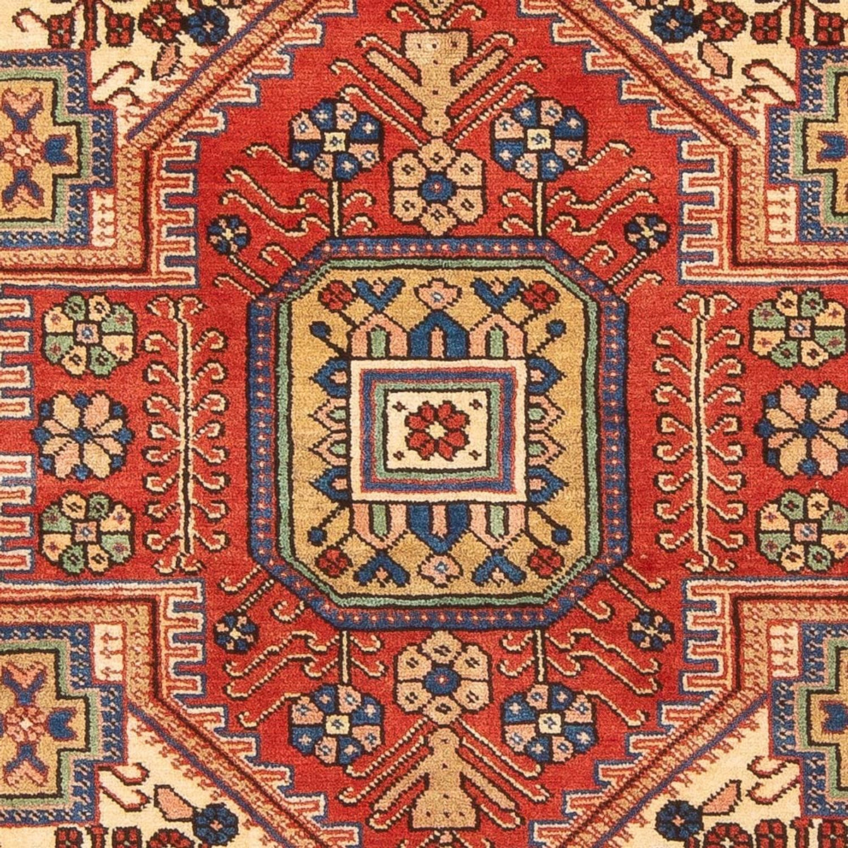 Tapis persan - Nomadic - 202 x 143 cm - rouge