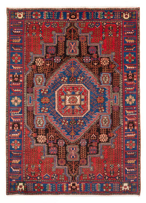 Tapis persan - Nomadic - 213 x 137 cm - bleu