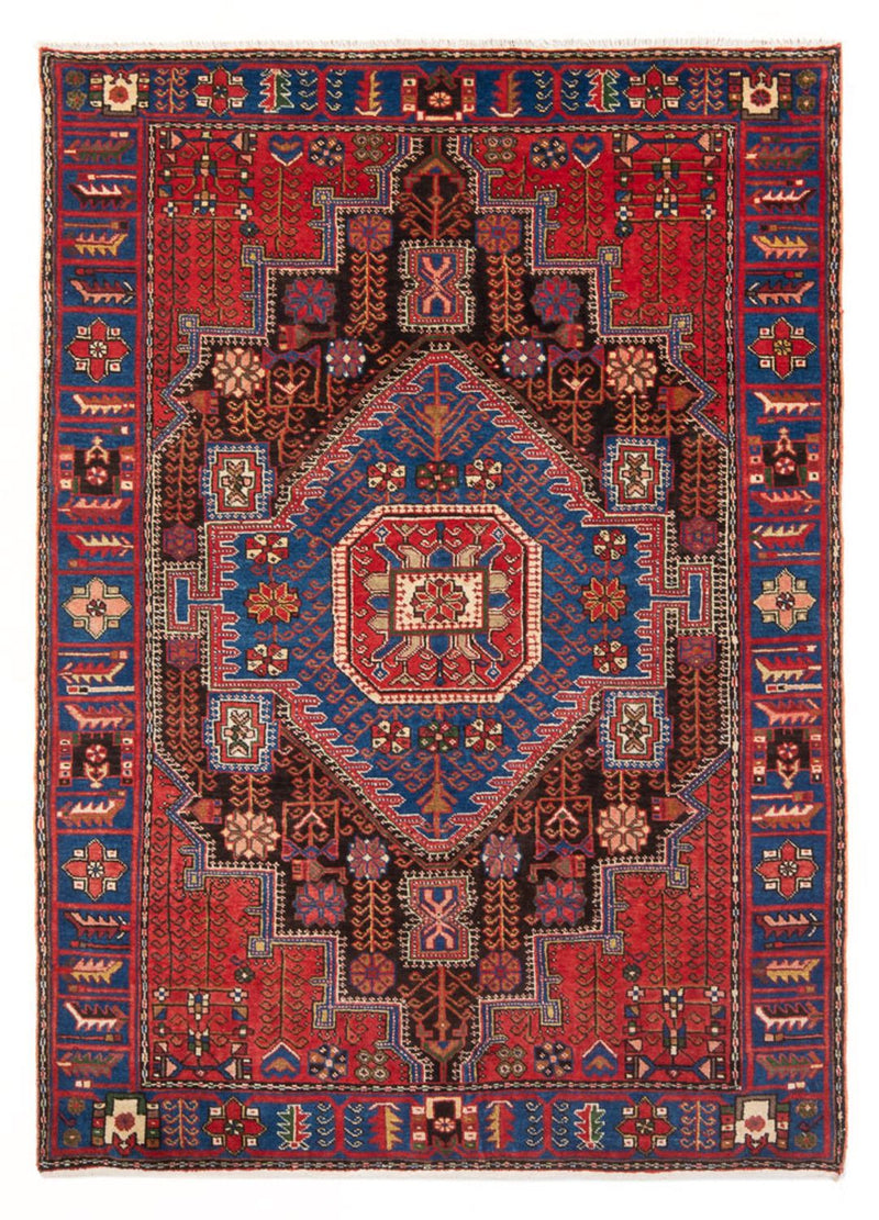 Tapis persan - Nomadic - 213 x 137 cm - bleu
