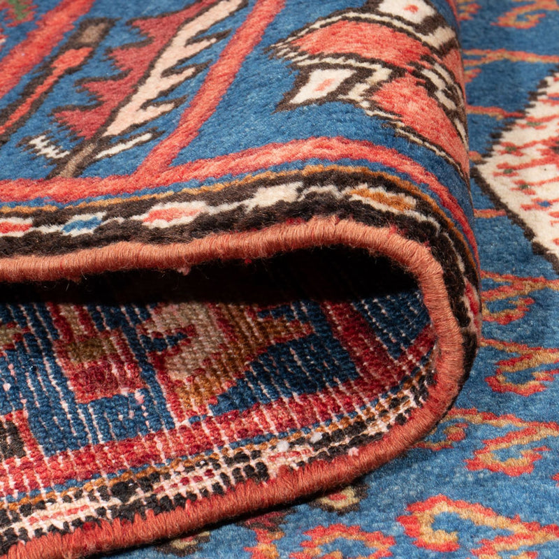 Tapis persan - Nomadic - 213 x 137 cm - bleu