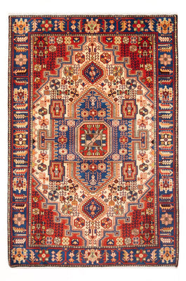 Tapis persan - Nomadic - 197 x 145 cm - bleu