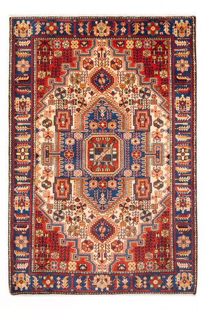 Tapis persan - Nomadic - 197 x 145 cm - bleu