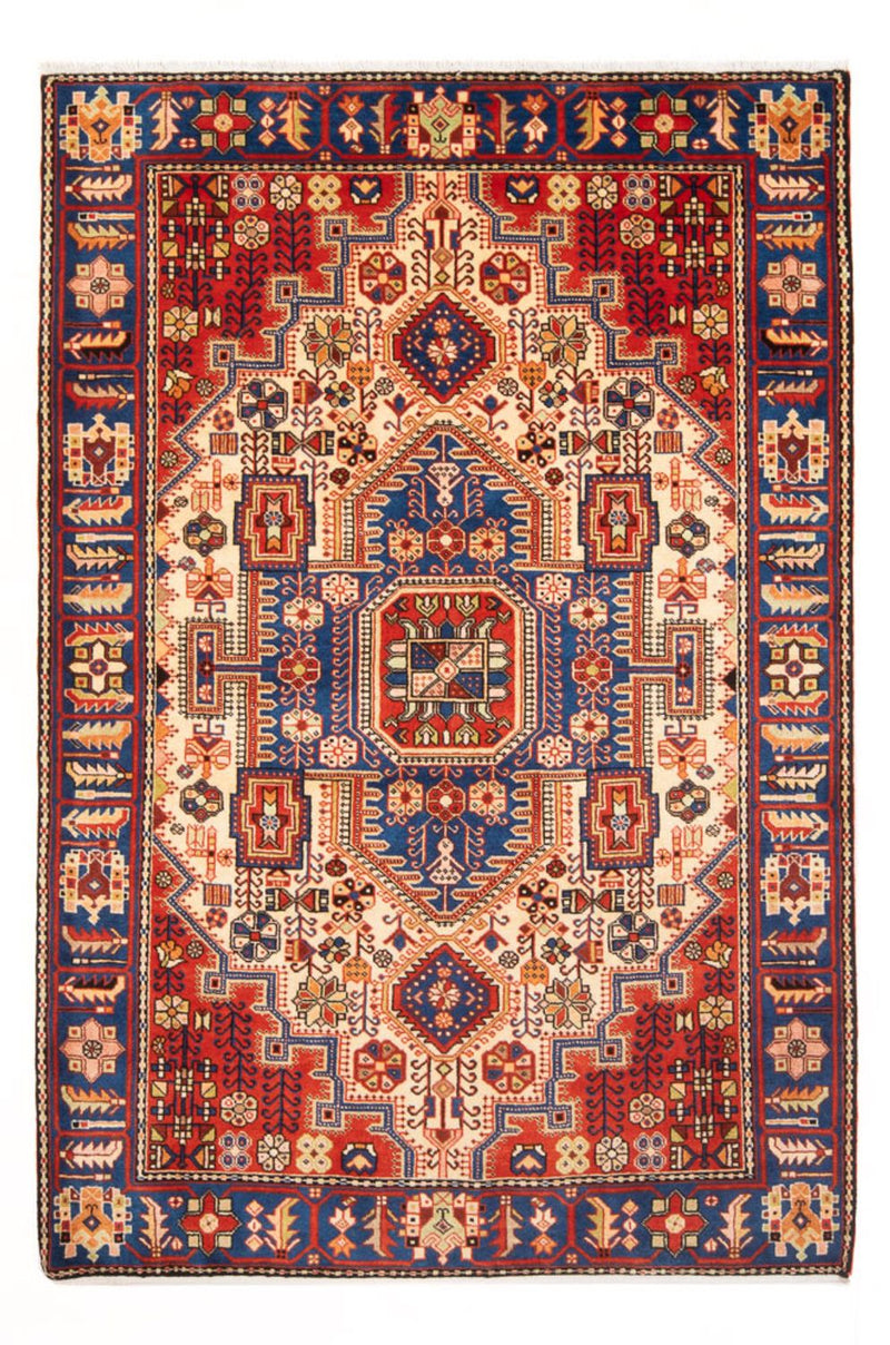 Tapis persan - Nomadic - 197 x 145 cm - bleu