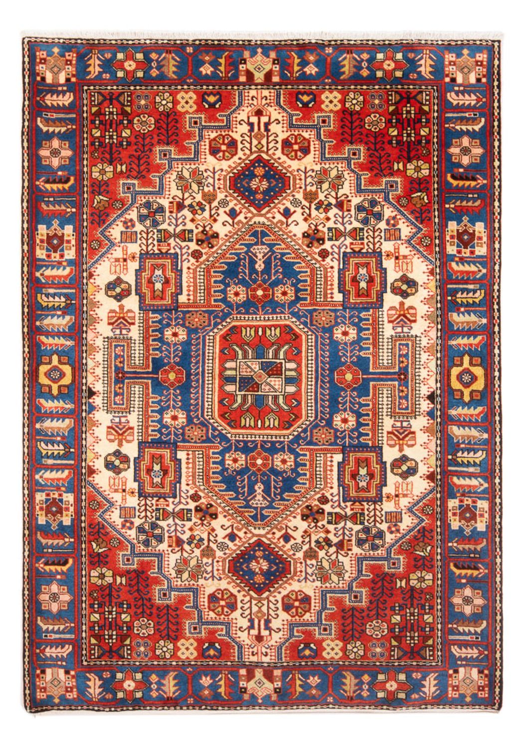 Tapis persan - Nomadic - 200 x 143 cm - bleu
