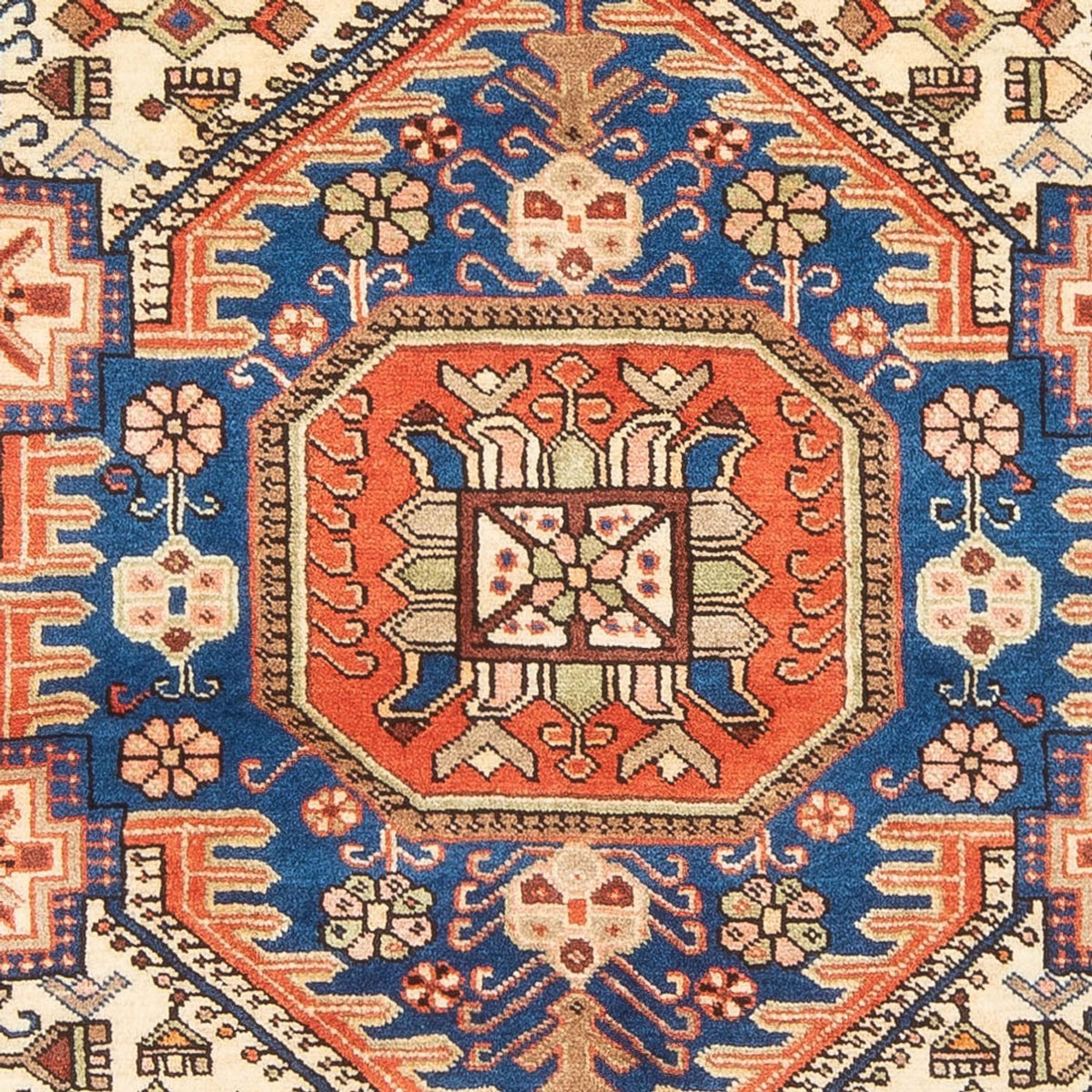 Tapis persan - Nomadic - 200 x 145 cm - bleu