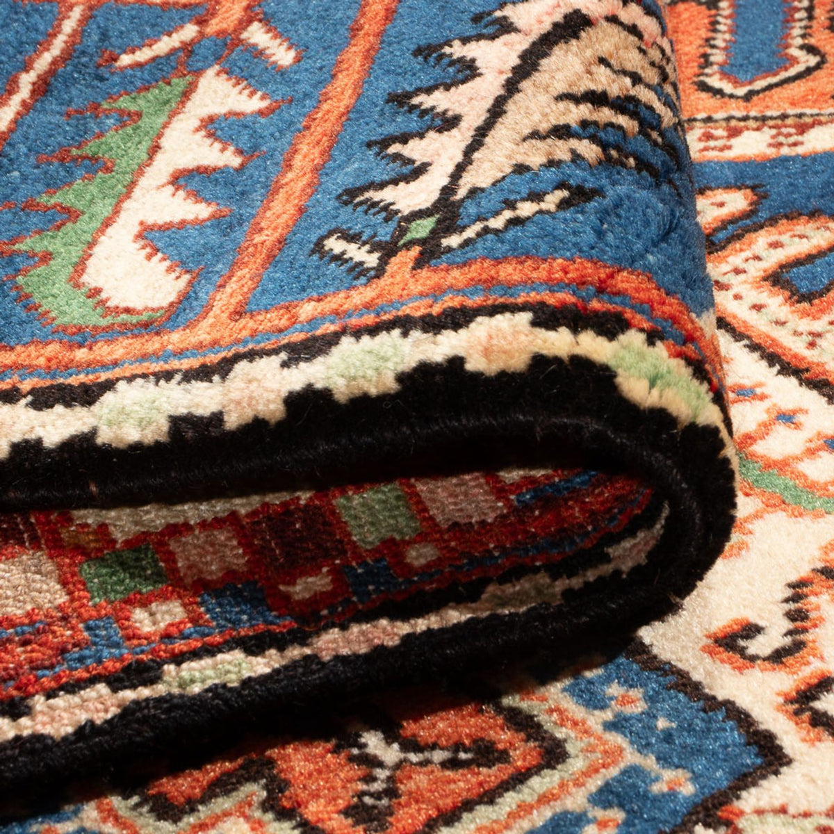 Tapis persan - Nomadic - 200 x 140 cm - bleu