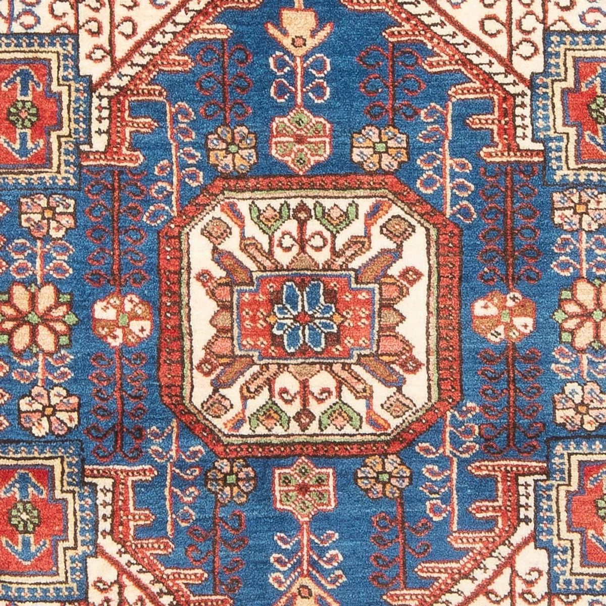 Tapis persan - Nomadic - 213 x 142 cm - bleu