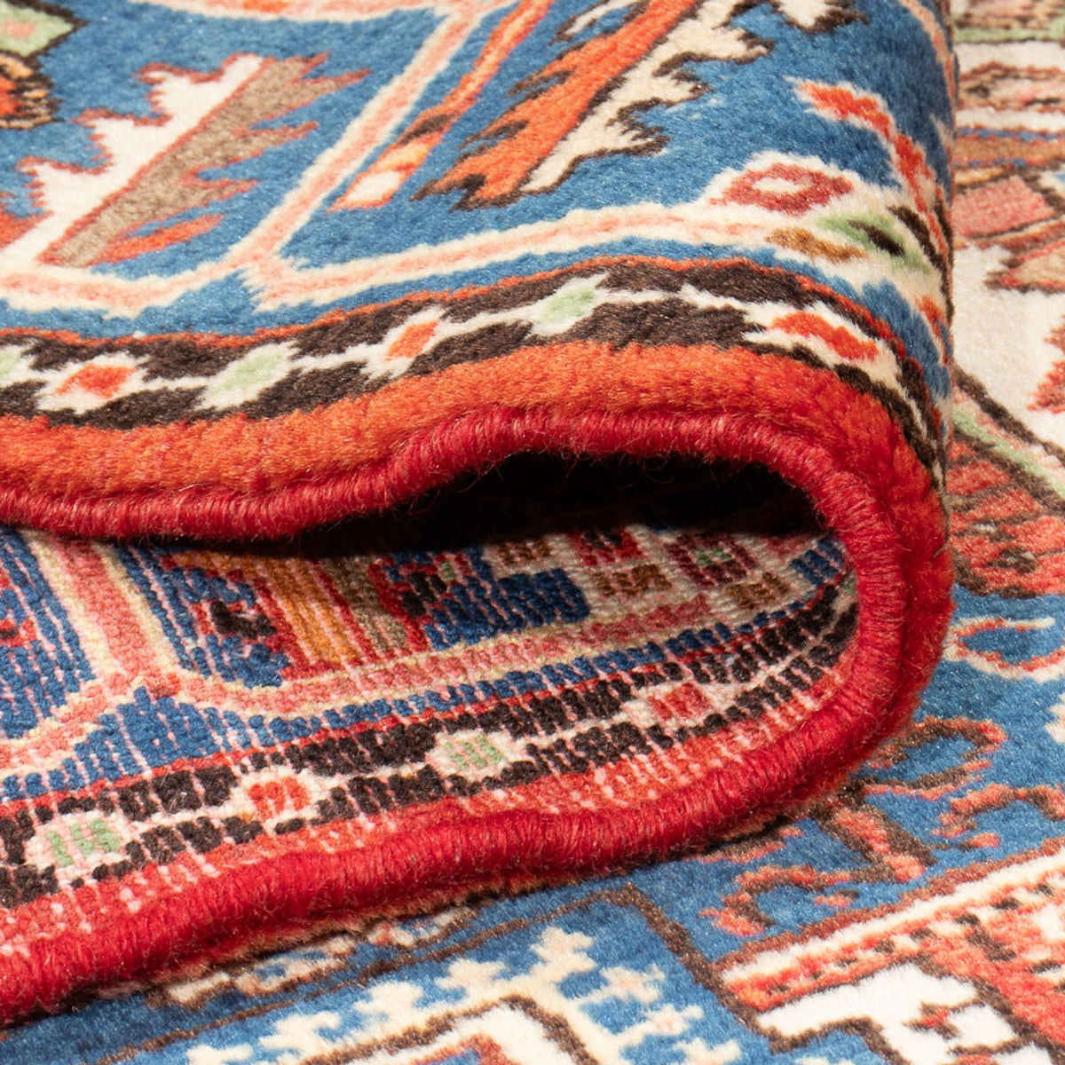 Tapis persan - Nomadic - 213 x 142 cm - bleu