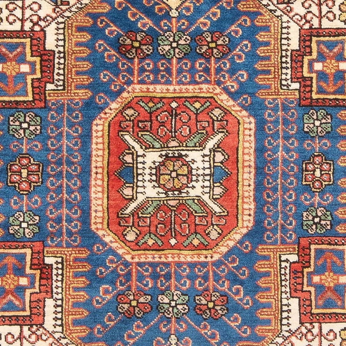 Tapis persan - Nomadic - 205 x 138 cm - bleu