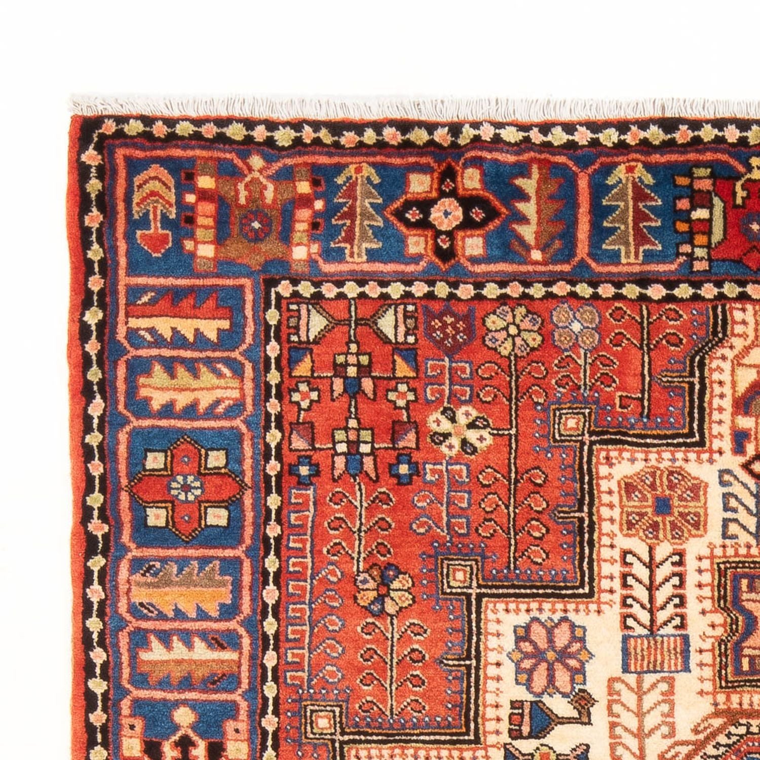 Tapis persan - Nomadic - 213 x 140 cm - bleu