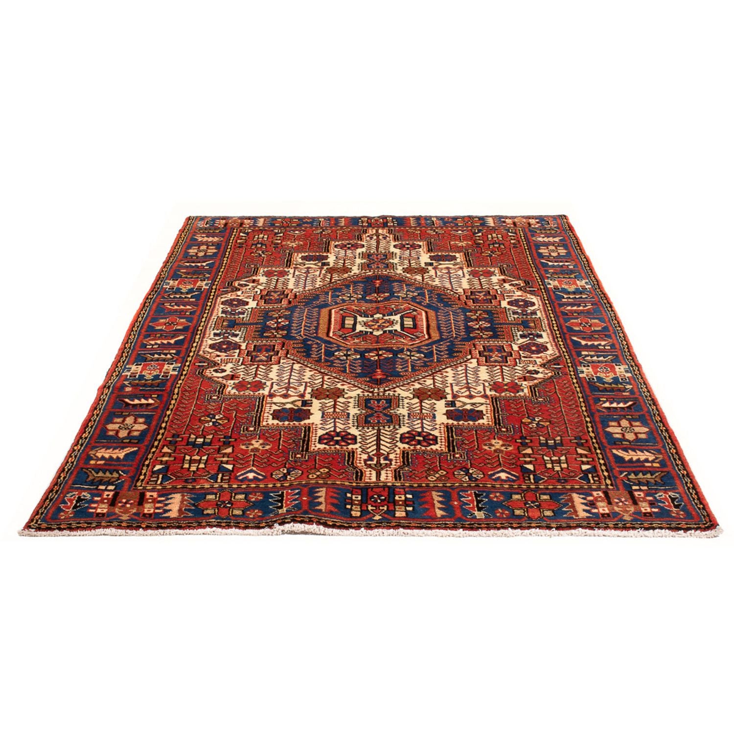 Tapis persan - Nomadic - 200 x 140 cm - bleu