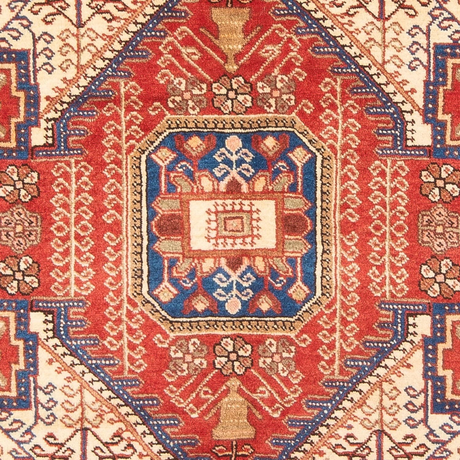 Tapis persan - Nomadic - 223 x 140 cm - rouge