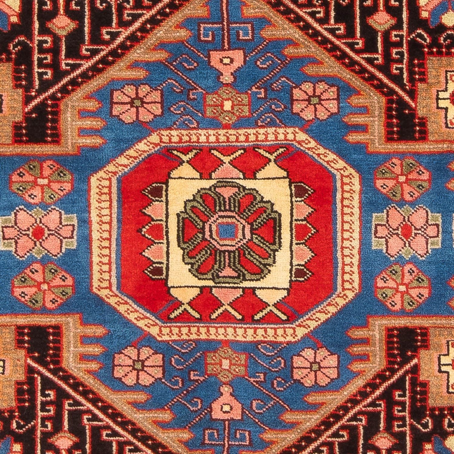 Tapis persan - Nomadic - 202 x 143 cm - bleu