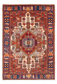 Tapis persan - Nomadic - 200 x 140 cm - rouge