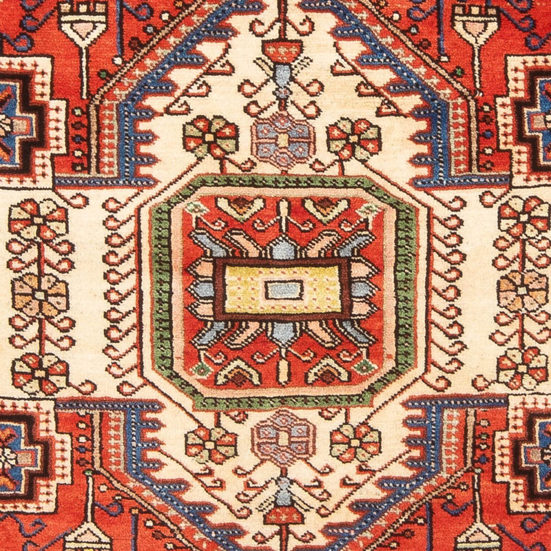 Tapis persan - Nomadic - 198 x 140 cm - beige clair