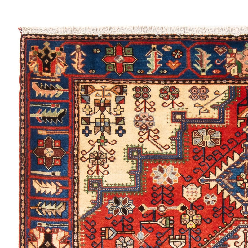 Tapis persan - Nomadic - 198 x 140 cm - beige clair