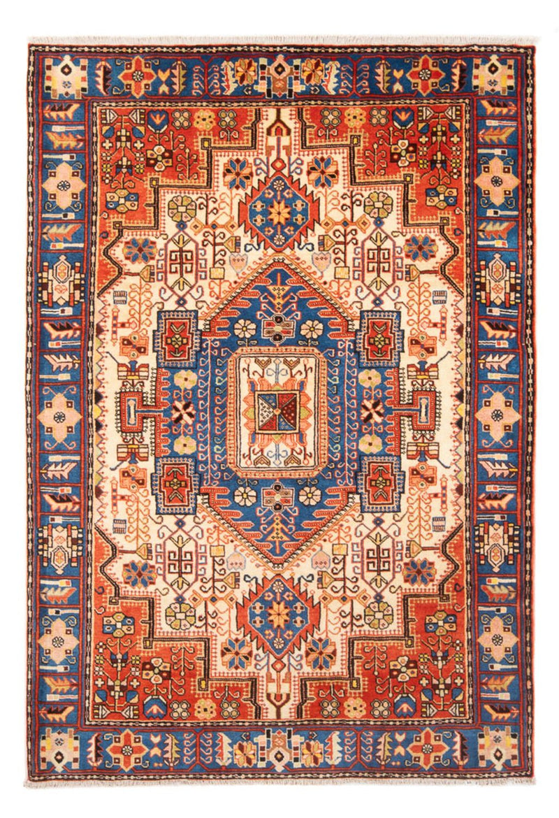 Tapis persan - Nomadic - 203 x 142 cm - bleu