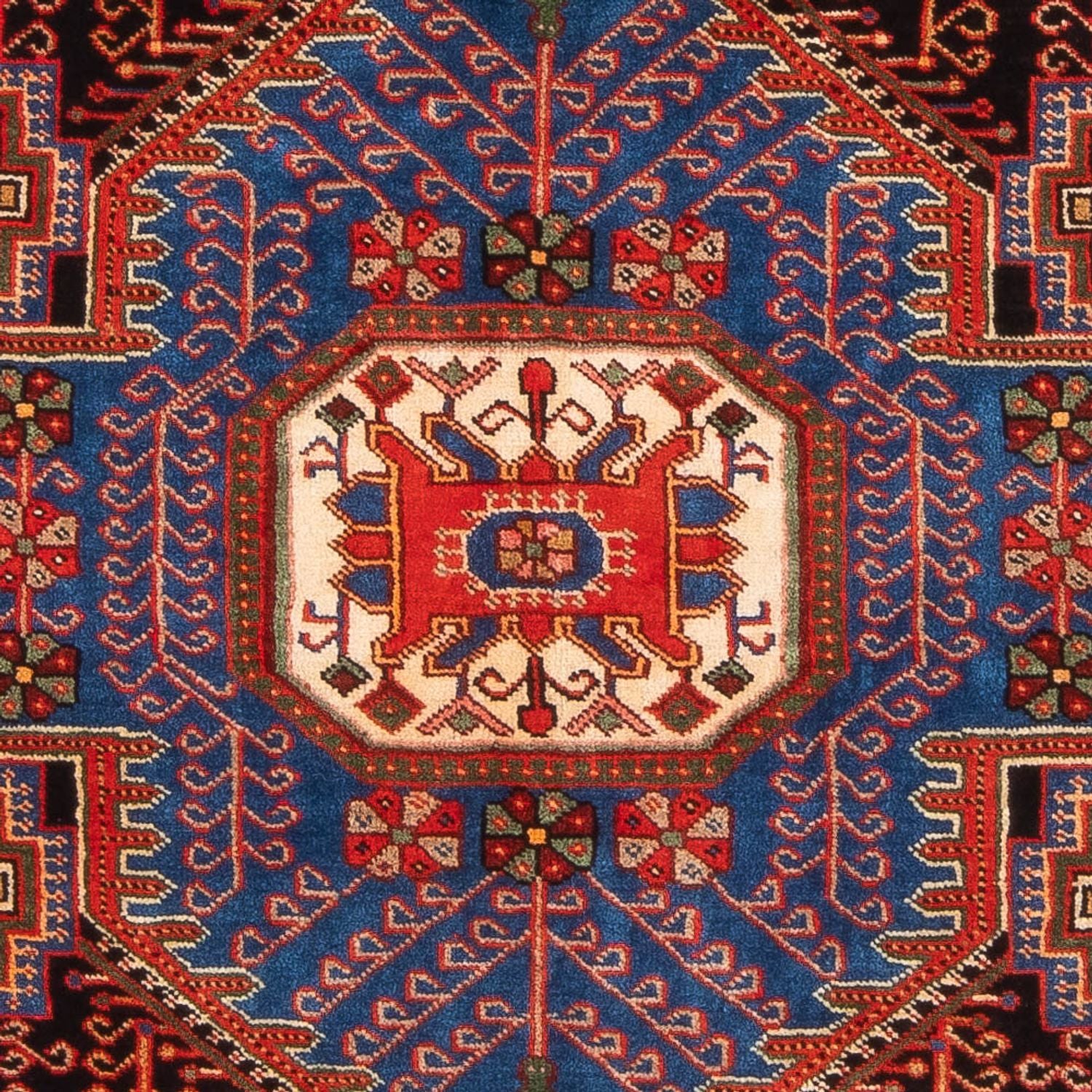 Tapis persan - Nomadic - 200 x 140 cm - bleu