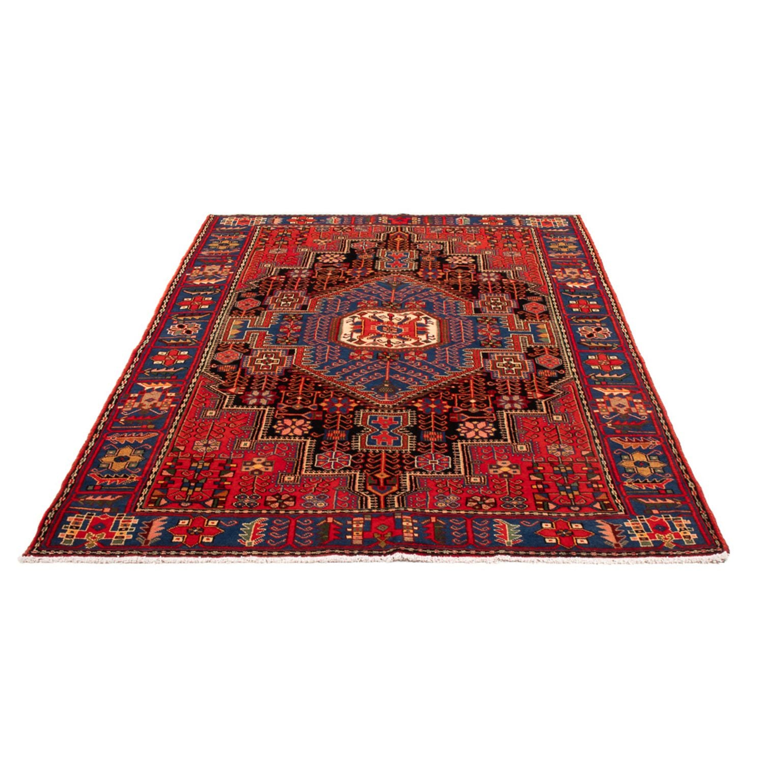 Tapis persan - Nomadic - 200 x 140 cm - bleu
