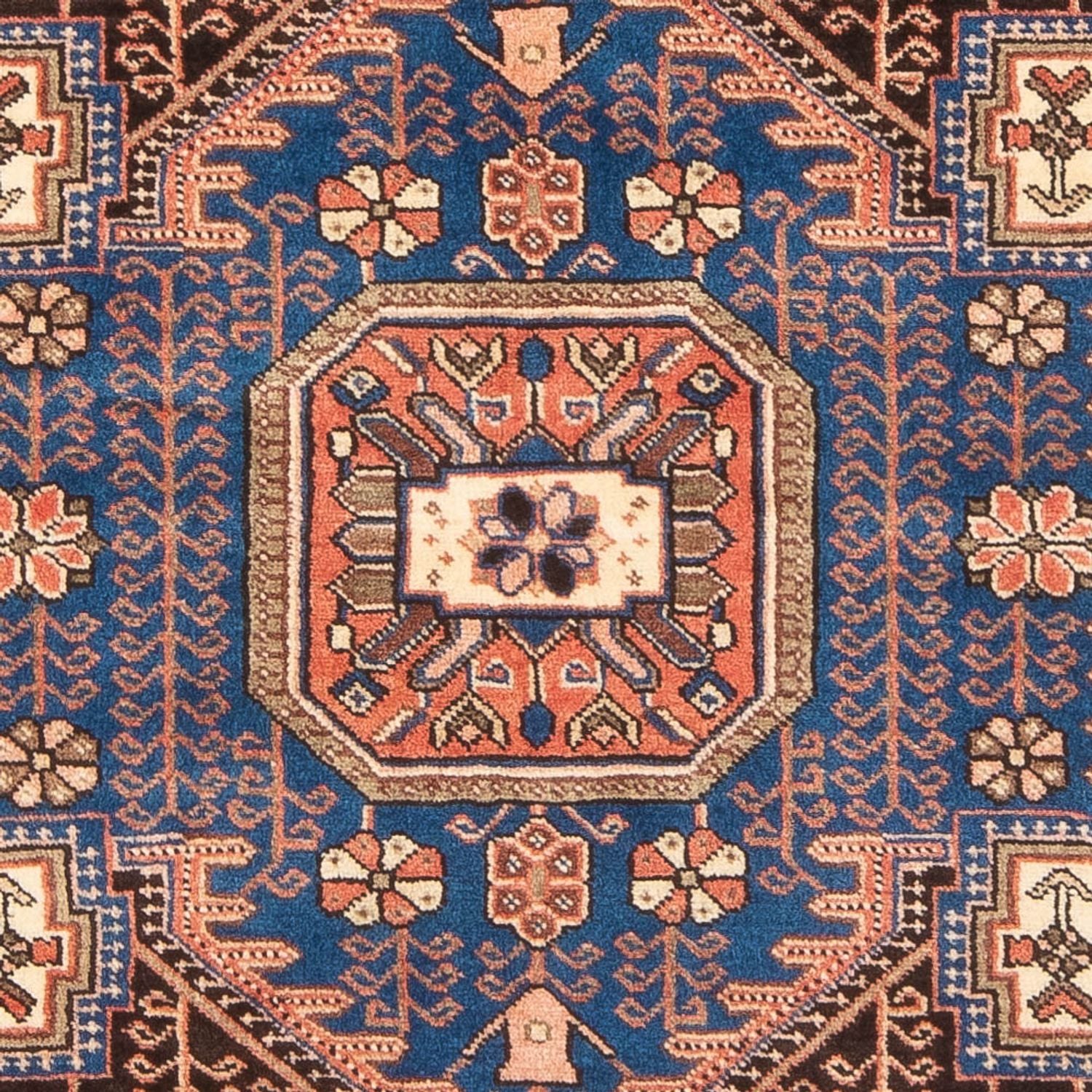 Tapis persan - Nomadic - 200 x 146 cm - bleu