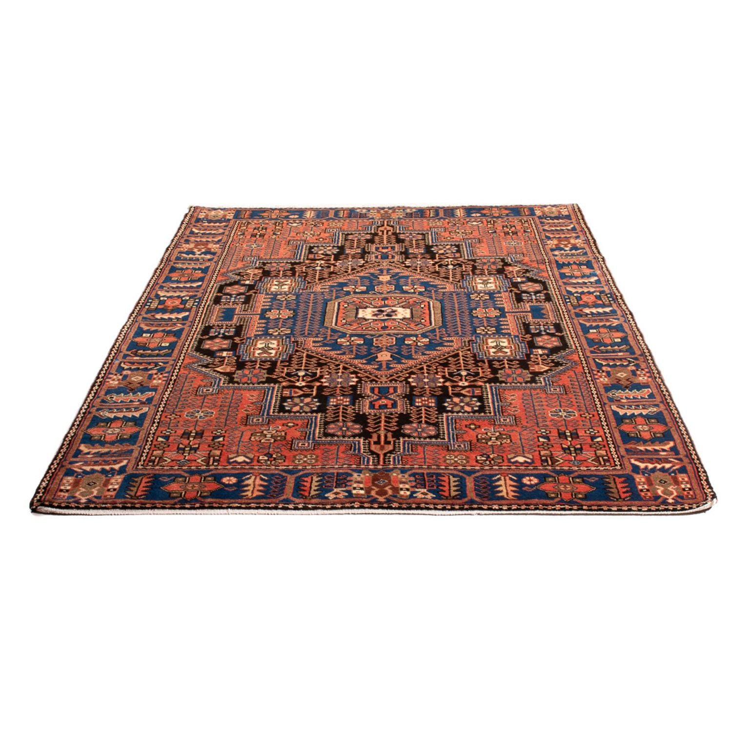 Tapis persan - Nomadic - 200 x 146 cm - bleu