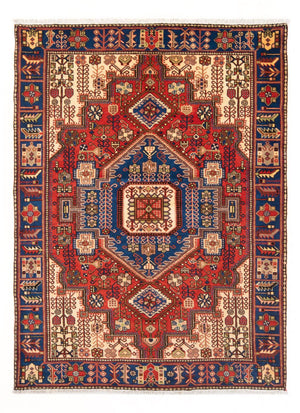 Tapis persan - Nomadic - 197 x 150 cm - bleu