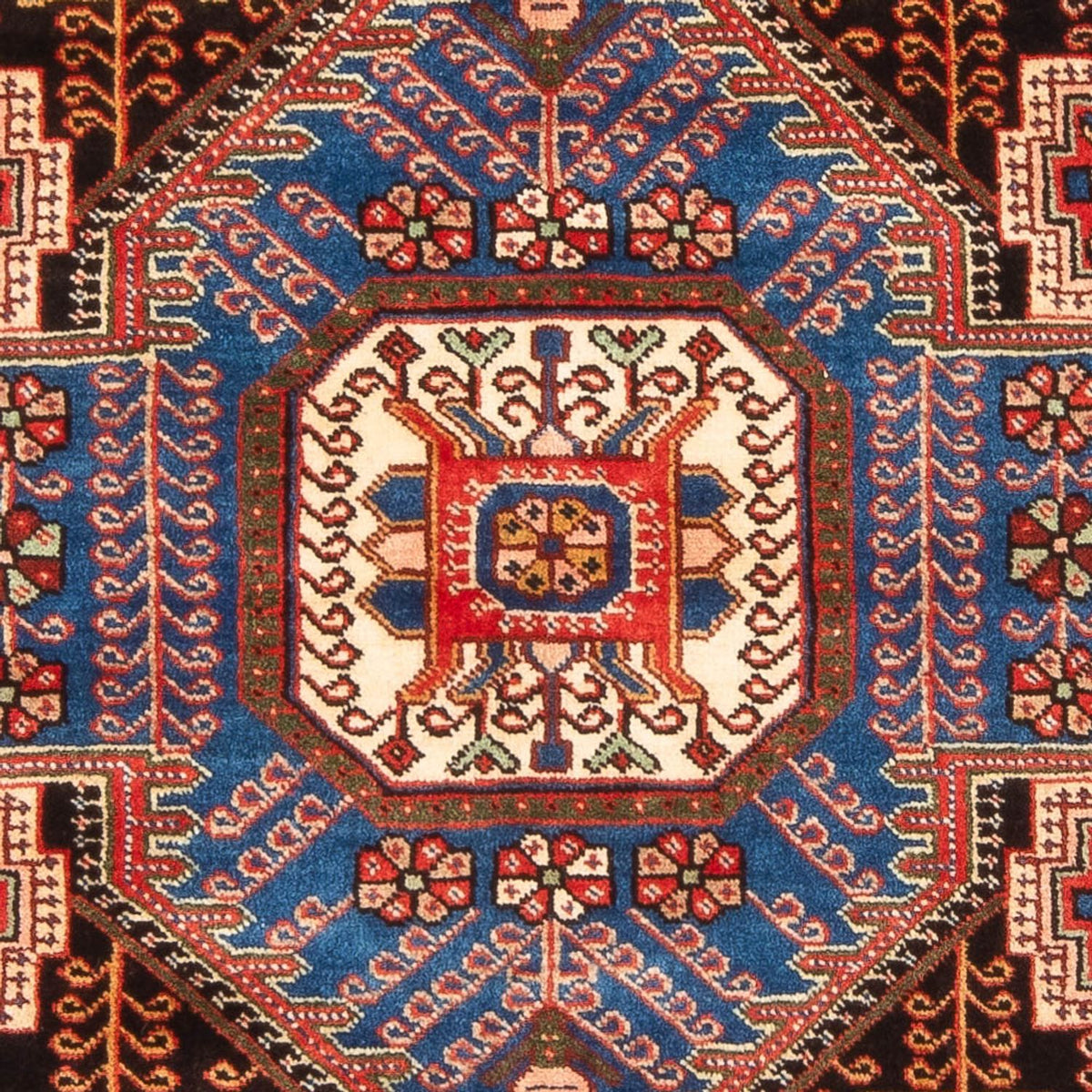 Tapis persan - Nomadic - 201 x 150 cm - bleu