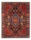 Tapis persan - Nomadic - 187 x 136 cm - rouge bordeaux
