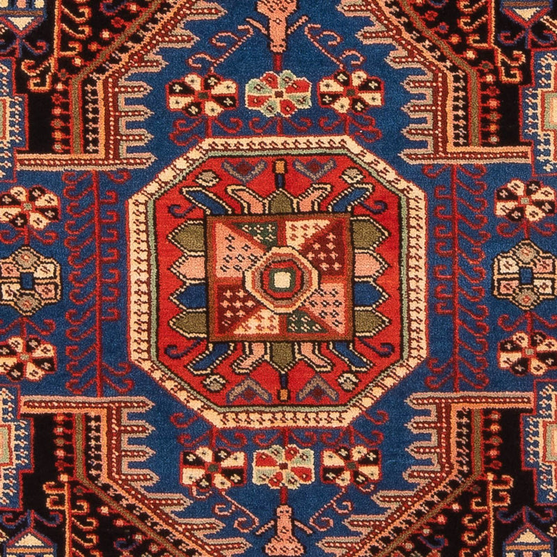 Tapis persan - Nomadic - 187 x 136 cm - rouge bordeaux