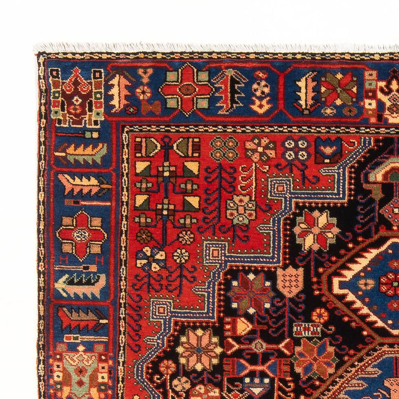 Tapis persan - Nomadic - 187 x 136 cm - rouge bordeaux
