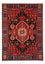 Tapis persan - Nomadic - 200 x 147 cm - rouge bordeaux