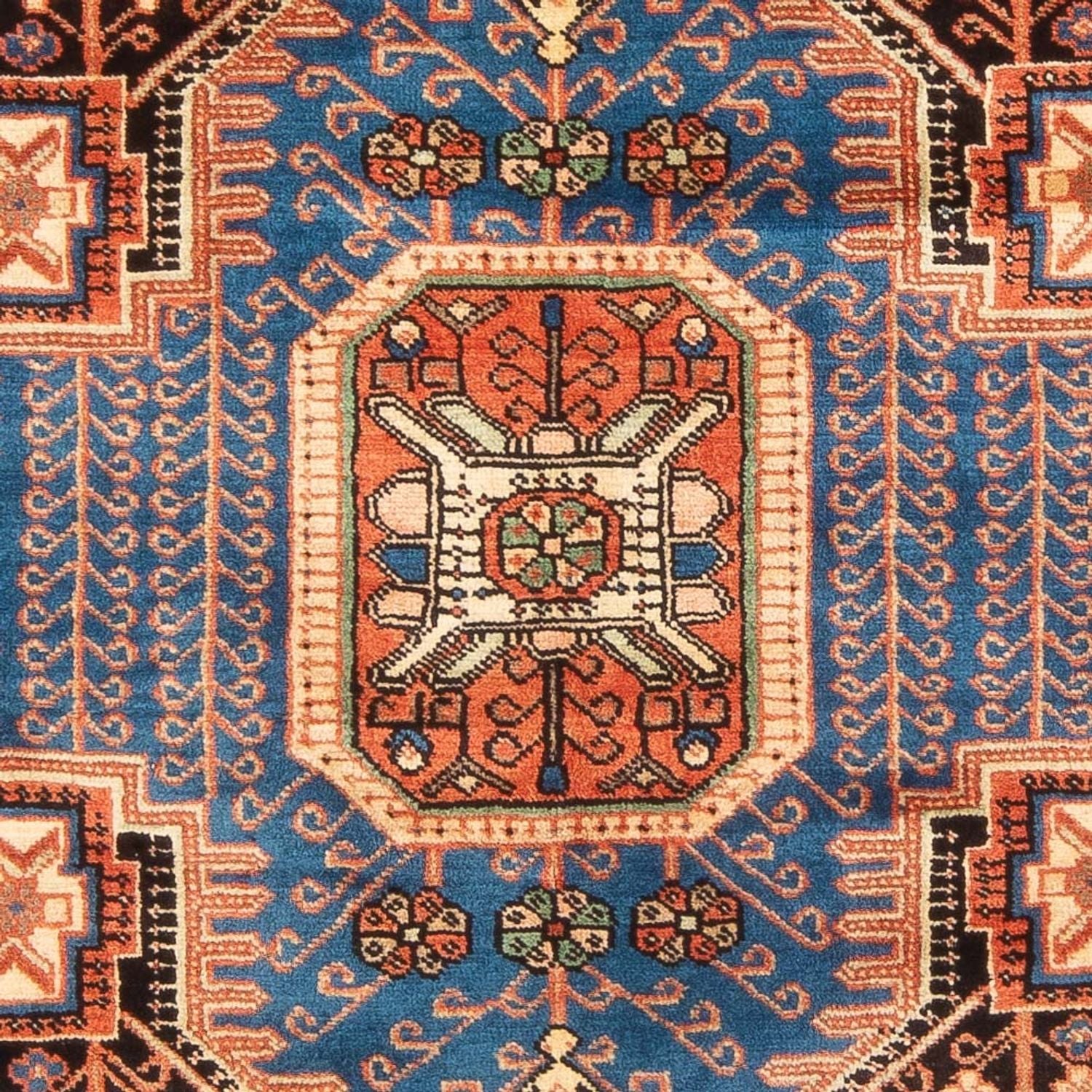 Tapis persan - Nomadic - 204 x 150 cm - bleu