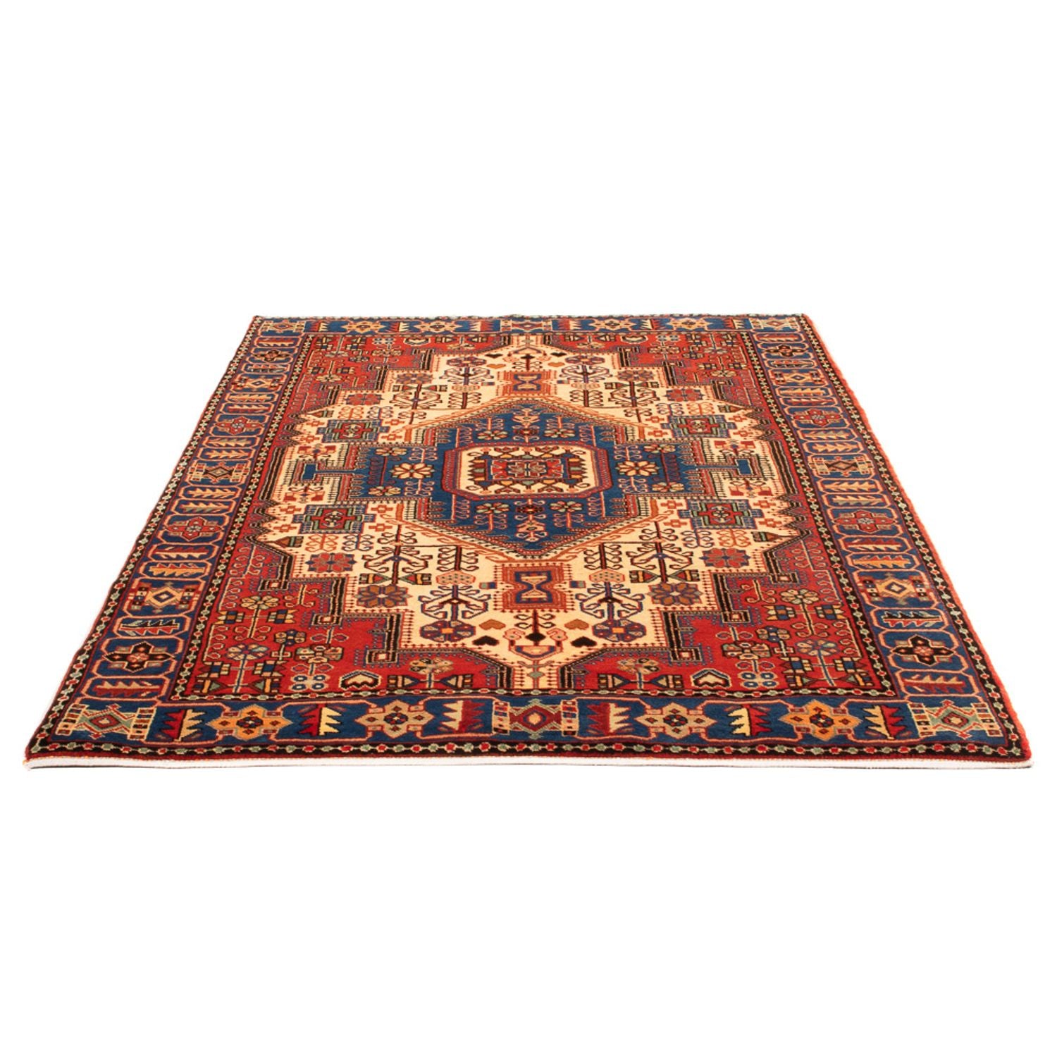 Tapis persan - Nomadic - 200 x 146 cm - beige clair