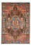 Tapis persan - Nomadic - 188 x 156 cm - bleu foncé