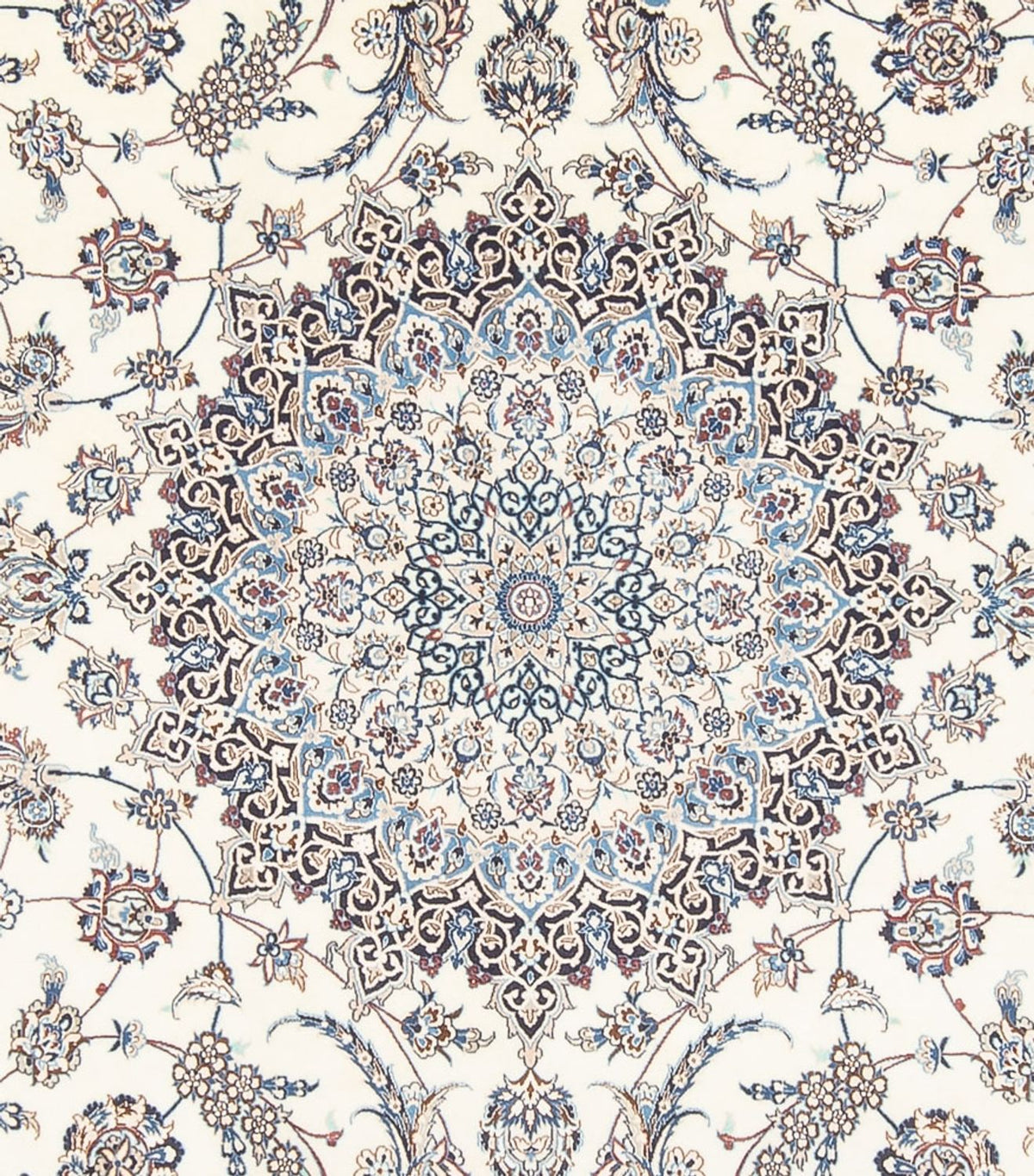 Tapis persan - Nain - 370 x 264 cm - crème