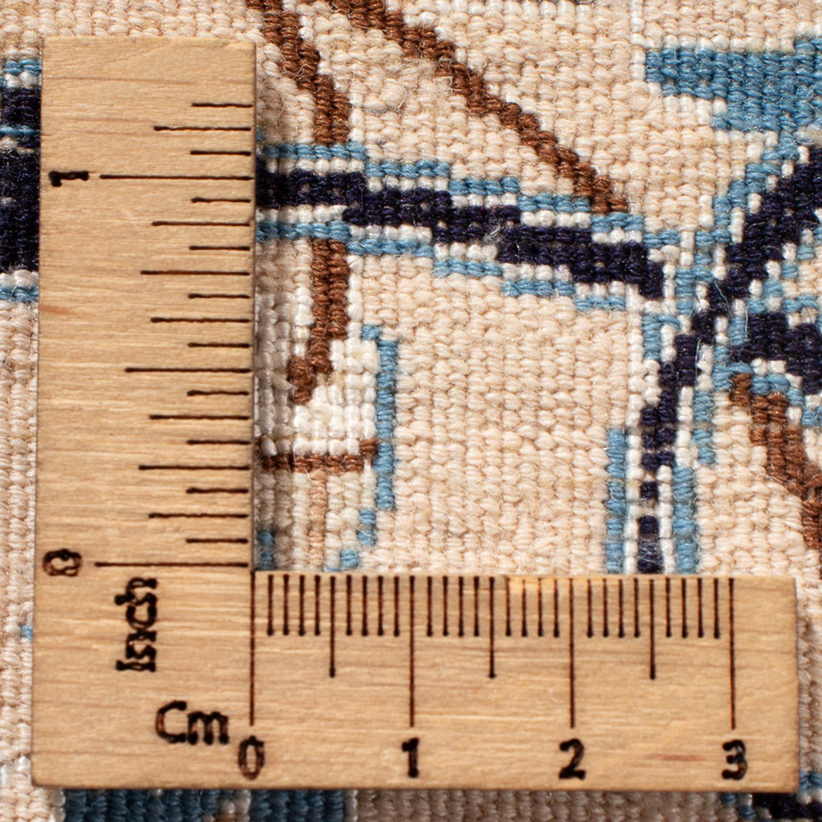 Tapis persan - Nain - 360 x 260 cm - marron clair