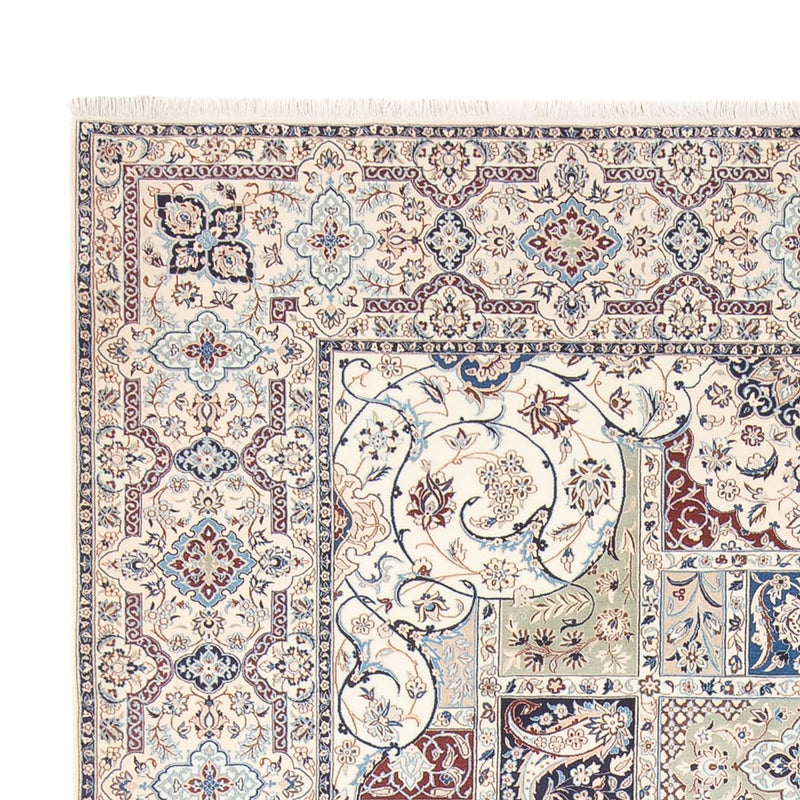 Tapis persan - Nain - 313 x 220 cm - crème