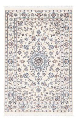 Tapis persan - Nain - Premium - 128 x 82 cm - crème