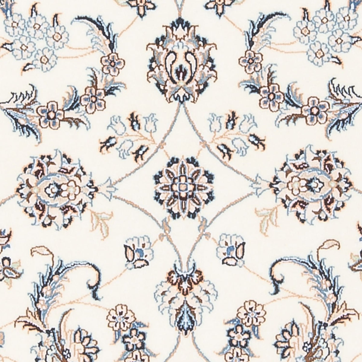 Tapis persan - Nain - Premium - 163 x 84 cm - crème