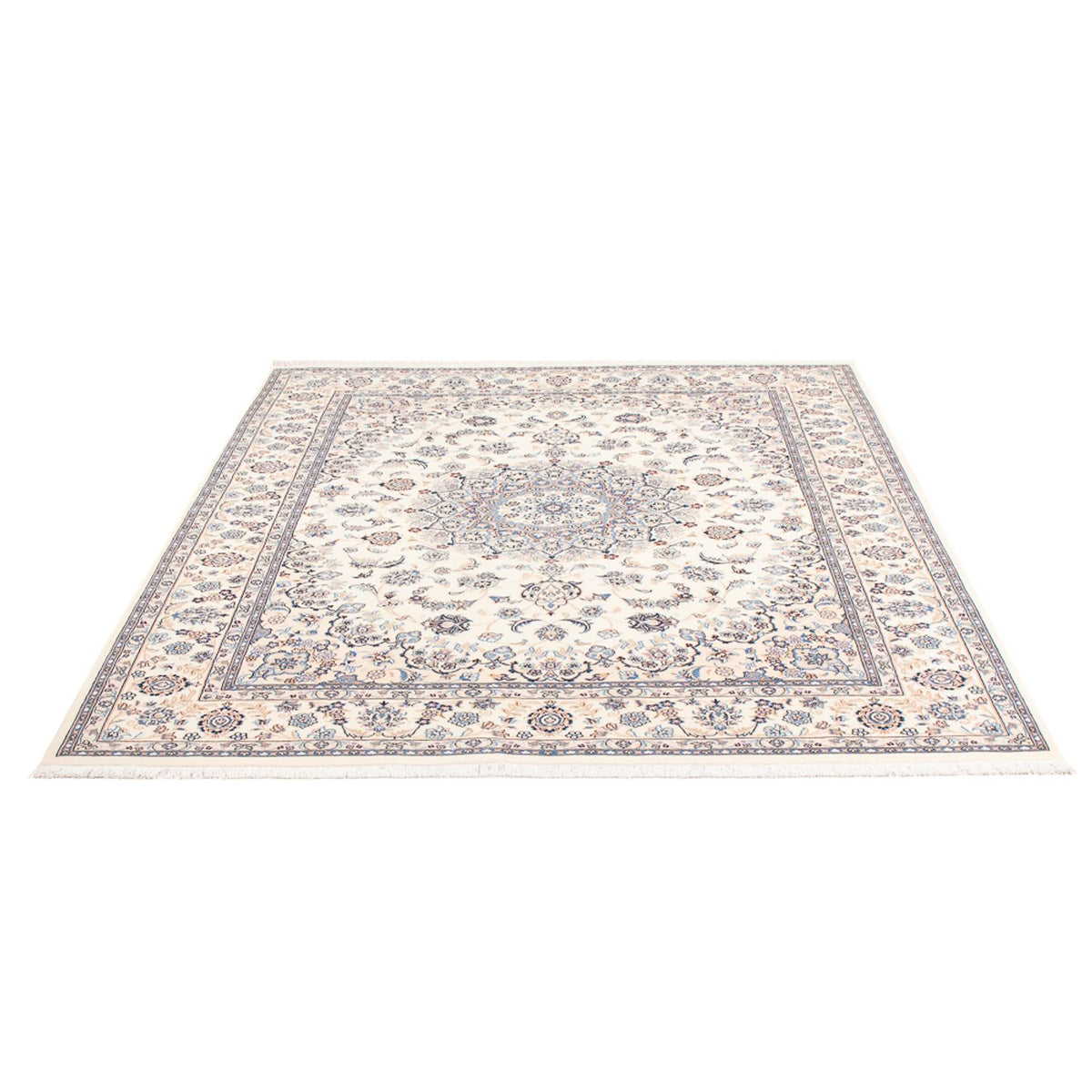 Tapis persan - Nain - Premium - 207 x 150 cm - crème