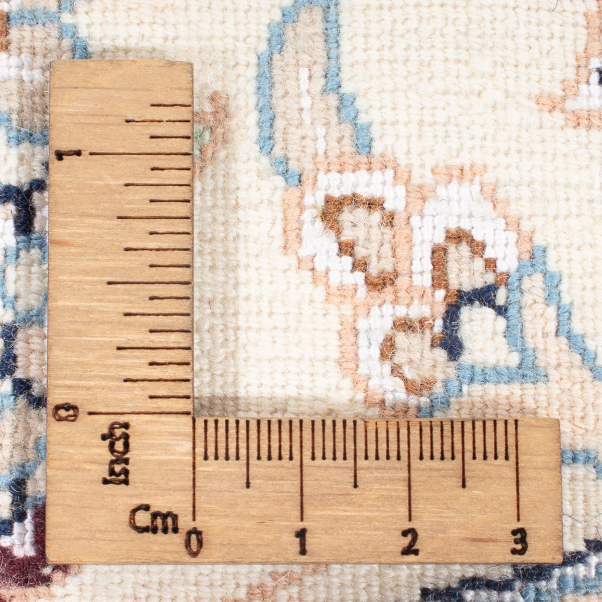 Tapis persan - Nain - Premium - 240 x 165 cm - crème