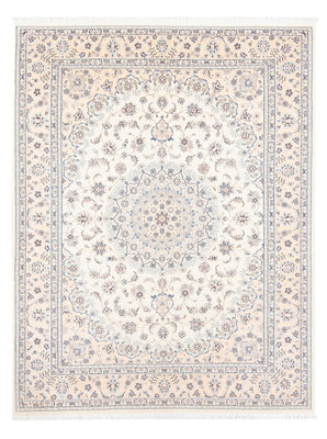 Tapis persan - Nain - Premium - 206 x 155 cm - crème