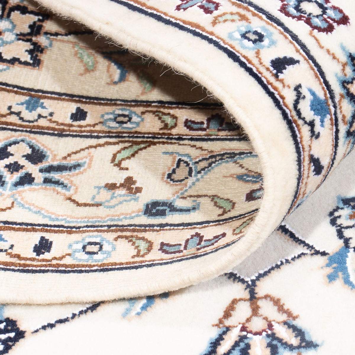 Tapis persan - Nain - Premium - 101 x 71 cm - crème