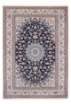 Tapis persan - Nain - Premium - 273 x 184 cm - bleu foncé