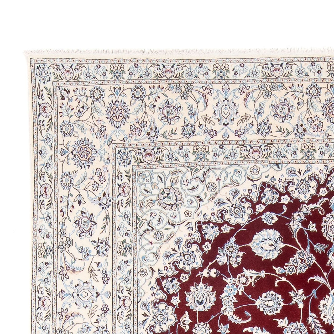 Tapis persan - Nain - Premium - 294 x 204 cm - rouge
