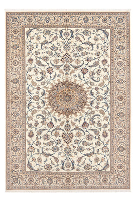 Tapis persan - Nain - Premium - 203 x 127 cm - beige clair