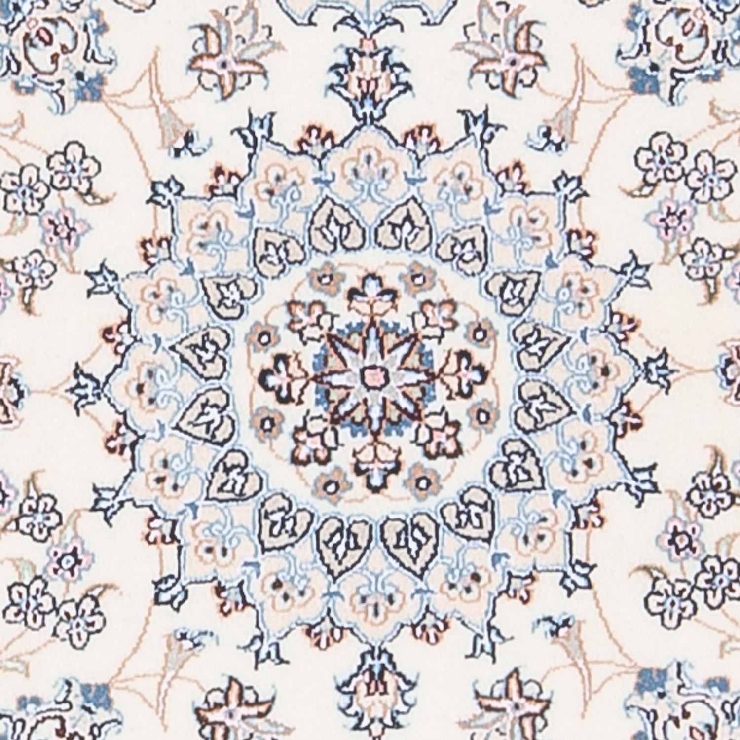Tapis persan - Nain - Premium - 133 x 81 cm - crème