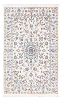 Tapis persan - Nain - Premium - 132 x 80 cm - crème