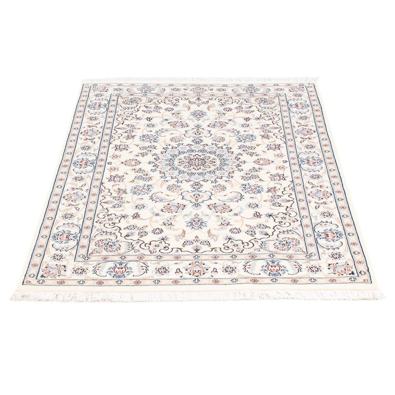 Tapis persan - Nain - Premium - 132 x 80 cm - crème