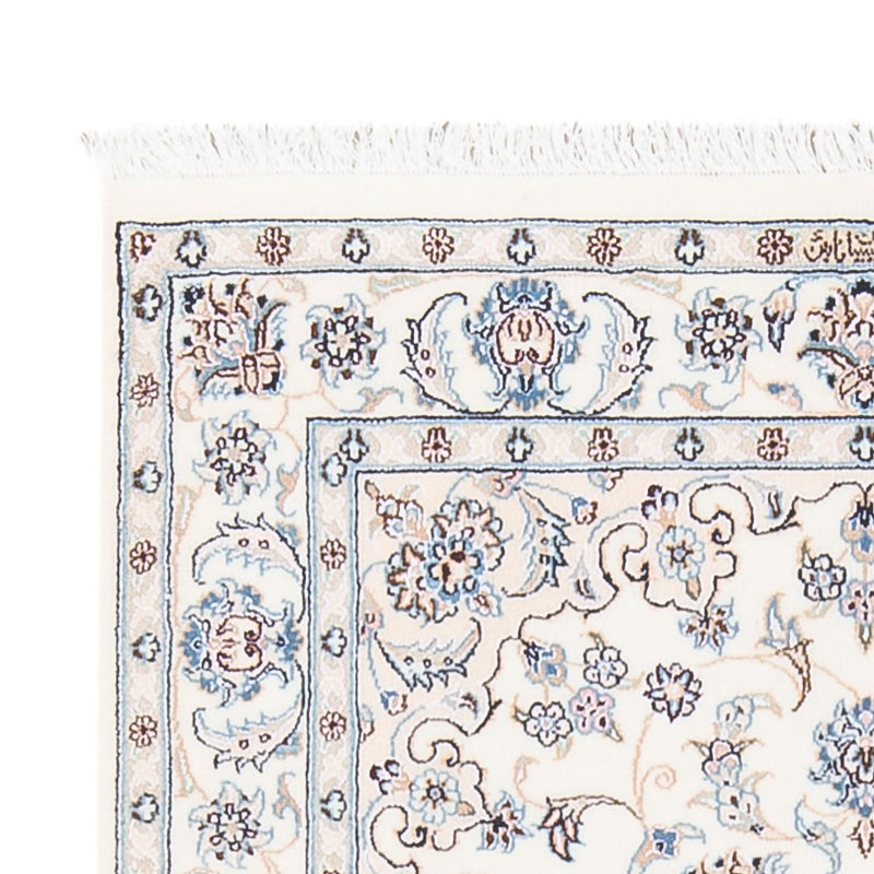 Tapis persan - Nain - Premium - 132 x 81 cm - crème